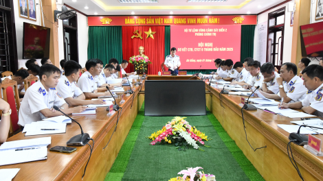 Vùng Cảnh sát biển 2 sơ kết nhiệm vụ 6 tháng đầu năm 2025