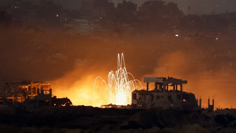 Israel đẩy mạnh tấn công vào Gaza, hơn 40 người thiệt mạng