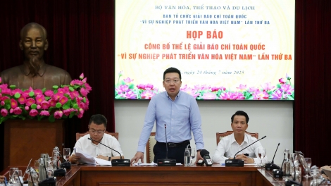 Giải Báo chí toàn quốc “Vì sự nghiệp phát triển Văn hoá Việt Nam” không chấp nhận AI