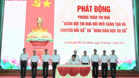 Lữ đoàn 171 phát động sôi nổi nhiều phong trào thi đua mới