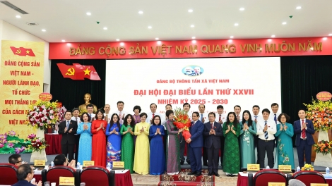 Đại hội đại biểu Đảng bộ Thông tấn xã Việt Nam nhiệm kỳ 2025-2030