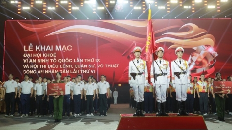 Khai mạc Đại hội khỏe “Vì an ninh Tổ quốc” lần thứ IX - 2025