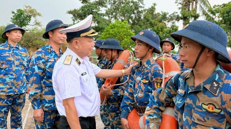 Vùng 1 Hải quân, chủ động ứng phó cơn bão số 3