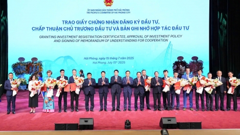 Thêm 15,6 tỷ USD vốn đầu tư vào thành phố Hải Phòng