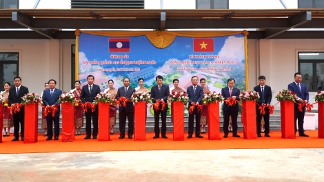  Việt Nam giúp Lào xây dựng Trung tâm Cai nghiện ma túy