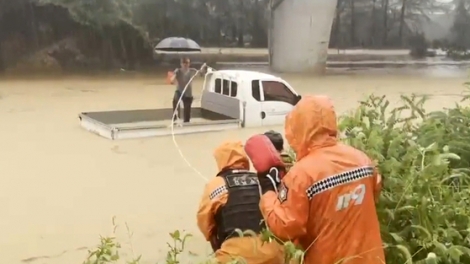 Mưa lũ nghiêm trọng tại Hàn Quốc , 19 người chết và mất tích