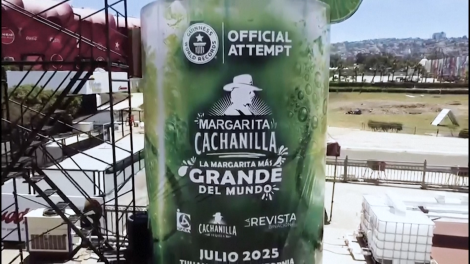 Thành phố Tijuana (Mexico) lập kỷ lục Guinness với ly Margarita lớn nhất thế giới