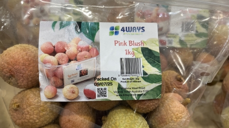 Siêu thị Costo Australia bán 200 tấn quả vải tươi Việt Nam