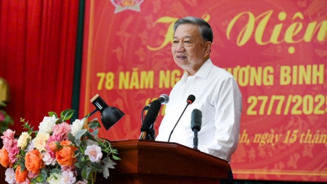 Thời sự 18h 15/7/2025: Tổng bí thư Tô Lâm thăm và tặng quà thương, bệnh binh 