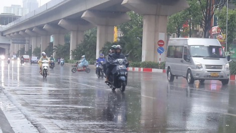 Thời tiết ngày 10/7/2025: Miền Bắc bước vào đợt mưa lớn.