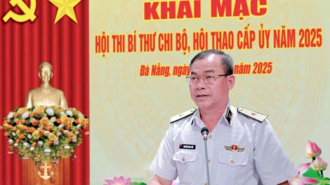 Vùng 3 Hải quân khai mạc Hội thi Bí thư chi bộ, Hội thao cấp ủy năm 2025