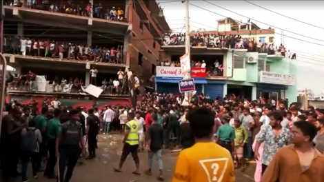 Rơi máy bay quân sự tại Bangladesh, ít nhất 19 người thiệt mạng