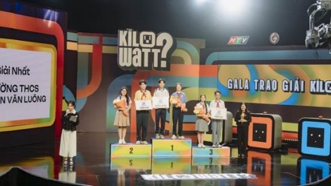 EVNHCMC và HTV tổng kết Gameshow truyền hình “Kilowatt ?” mùa 2