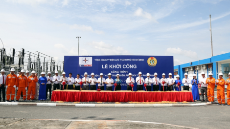 Điện lực TPHCM khởi công công trình chào mừng kỷ niệm 80 năm Quốc khánh 2/9
