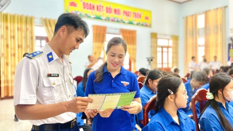 Tuổi trẻ Hải đội 102 tích cực thực hiện Đề án 1371 tại Hà Tĩnh