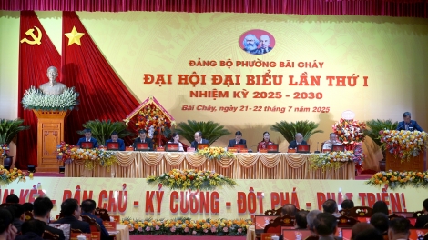 Quảng Ninh: Bãi Cháy tổ chức Đại hội điểm với khát vọng đột phá