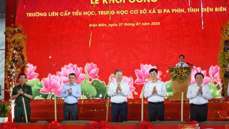 Thời sự 12h 27/7/2025: Tổng Bí thư Tô Lâm dự Lễ khởi công Trường liên cấp xã Si Pa Phìn (Điện Biên)