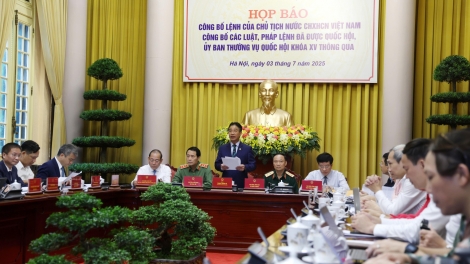 Thời sự 12h 3/7/2025: 15 luật, 1 pháp lệnh chính thức có hiệu lực từ ngày 1/7/2025