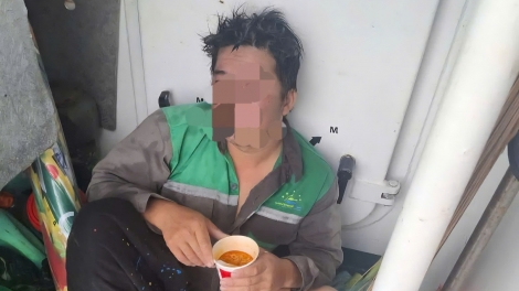 An Giang: một ngư dân được cứu sống sau 6 tiếng trôi dạt trên biển