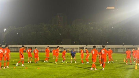 U23 Việt Nam tích cực tập luyện, phấn đấu bảo vệ ngôi vương khu vực