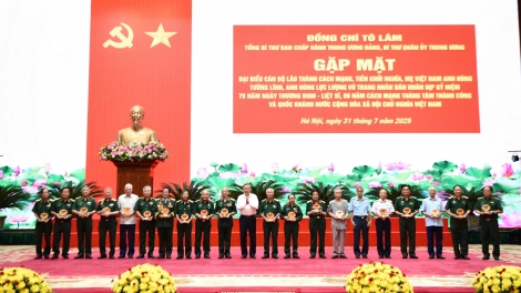 Thời sự 12h 31/7/2025:Tổng Bí thư Tô Lâm chủ trì buổi gặp mặt các cán bộ lão thành cách mạng