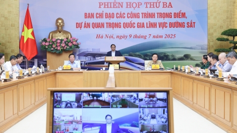 Thời sự 12h 9/7/2025: Thủ tướng chủ trì Phiên họp thứ ba của Ban chỉ đạo các công trình trọng điểm