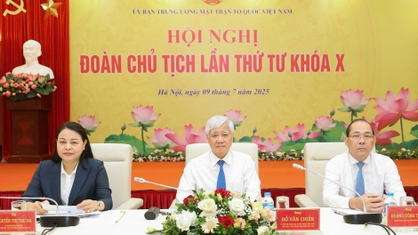 Hội nghị Đoàn Chủ tịch Ủy ban Trung ương MTTQ Việt Nam lần thứ tư, khóa X