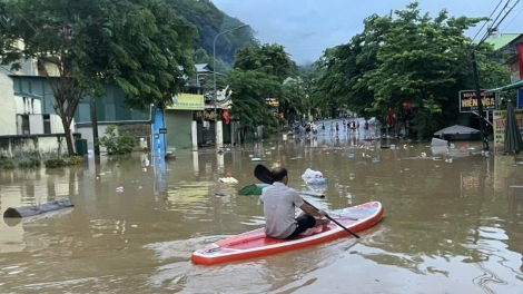 Nghệ An, nước lũ với tần suất xảy ra chưa từng có