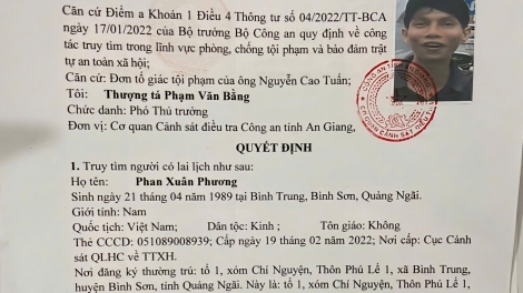 An Giang: Truy tìm kẻ lừa đảo chiếm đoạt tài sản hàng tỷ đồng