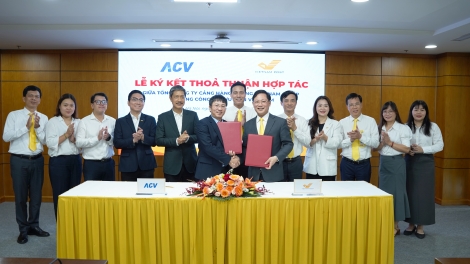 Vietnam Post hợp tác với ACV để cung ứng giải pháp logistics toàn diện
