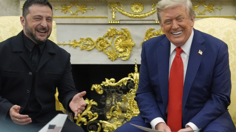 Ông Trump khen bộ vest của ông Zelensky