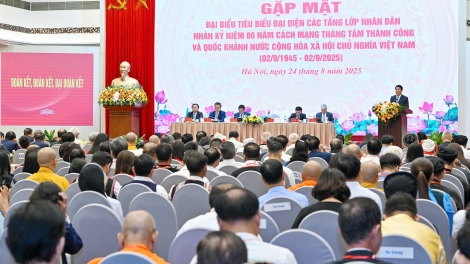 Thời sự 12h 24/8/2025: Hội nghị gặp mặt đại biểu tiêu biểu đại diện các tầng lớp nhân dân