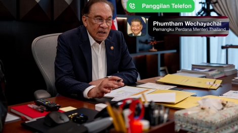 Thủ tướng Malaysia điện đàm với người đồng cấp Thái Lan và Campuchia về vấn đề biên giới