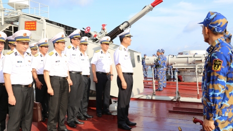Vùng 2 Hải quân tập trung xây dựng lực lượng chính quy, tinh nhuệ, hiện đại