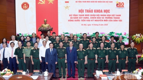 Bộ Tổng Tham mưu Quân đội nhân dân Việt Nam vững bước tiến vào kỷ nguyên mới