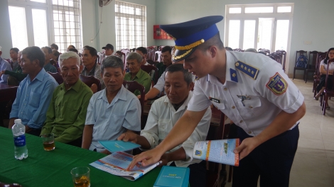 Vùng Cảnh sát biển 2 tích cực triển khai đợt thi đua cao điểm chống khai thác IUU tại Quảng Trị