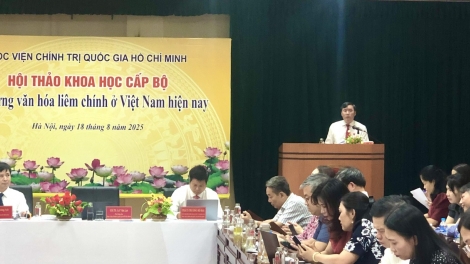 Văn hóa liêm chính là "lá chắn mềm" phòng, chống tham nhũng từ gốc