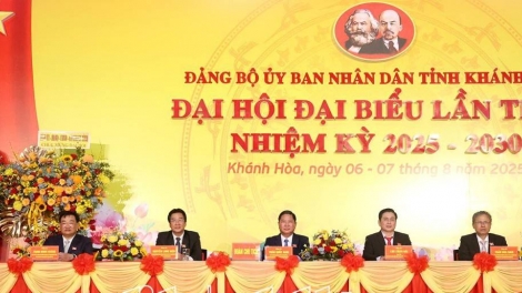 Đại hội đại biểu Đảng bộ UBND tỉnh Khánh Hòa lần thứ I, nhiệm kỳ 2025 – 2030