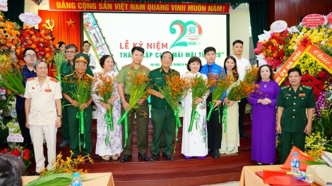 Câu lạc bộ “Mãi mãi tuổi 20” nỗ lực truyền ngọn lửa cách mạng cho thế hệ trẻ