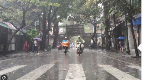 Thời tiết ngày 29/8/2025: Mưa to và dông ở Bắc Bộ