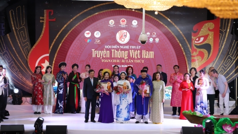 Lan tỏa văn hóa Việt qua Chương trình nghệ thuật truyền thống toàn châu Âu lần 2