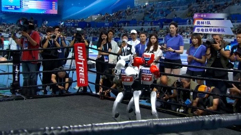 Các màn trình diễn "đỉnh cao" của vận động viên Đại hội Thể thao Robot hình người Thế giới