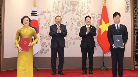 Ký kết Bản ghi nhớ về phái cử và tiếp nhận lao động sang làm việc tại Hàn Quốc