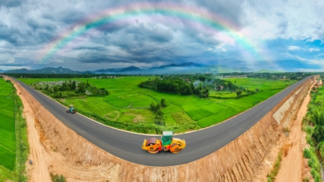 Hình hài Dự án cao tốc Quảng Ngãi - Hoài Nhơn