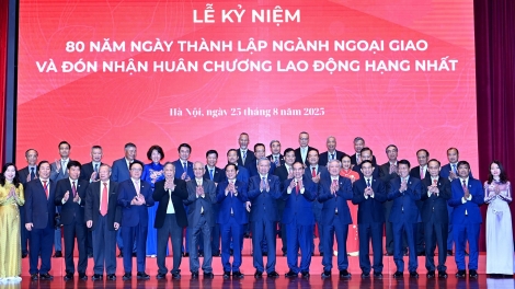 80 năm ngành ngoại giao đồng hành cùng đất nước 