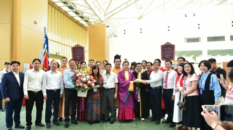 NSND Tự Long nhập vai tráng sĩ thứ hai trong bộ phim “Hộ linh tráng sĩ”