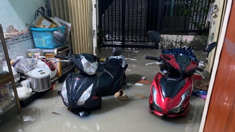 Nhiều nơi ở Đồng Nai ngập nặng sau mưa lớn
