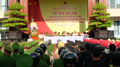 Công an Đà Nẵng mở đợt cao điểm tấn công trấn áp tội phạm