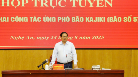 Thời sự 21h30 24/8/2025: Thủ tướng Chính phủ chỉ đạo ứng phó bão số 5