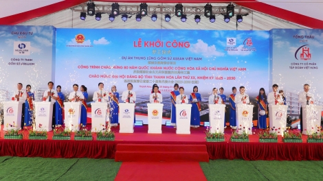  Thanh Hóa: Khởi công dự án FDI 200 triệu USD, chào mừng Đại hội Đảng bộ tỉnh